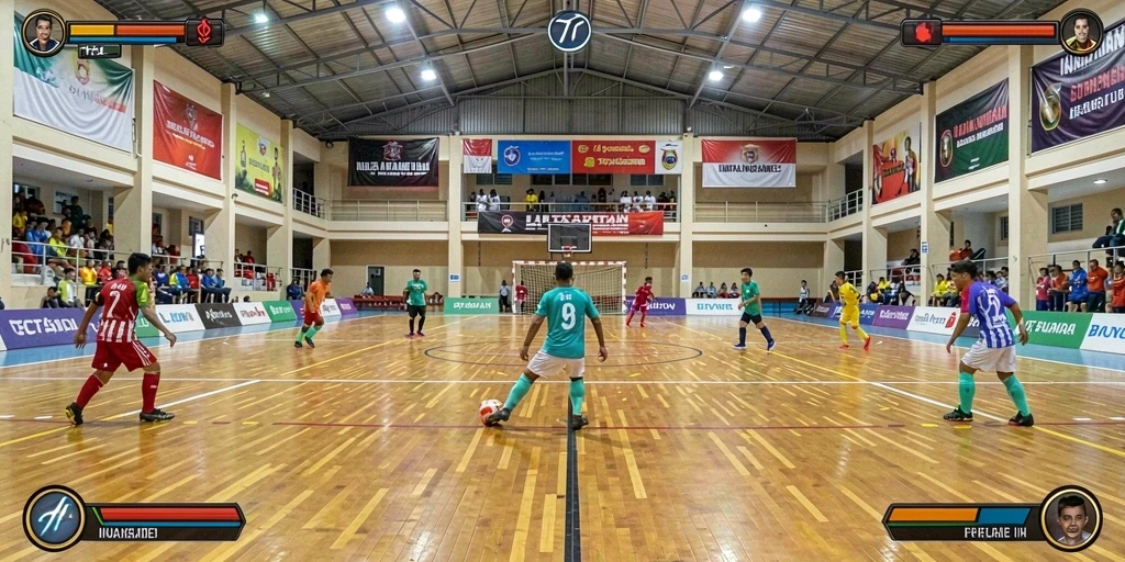 Tampilan menu yang memudahkan pengguna untuk navigasi.