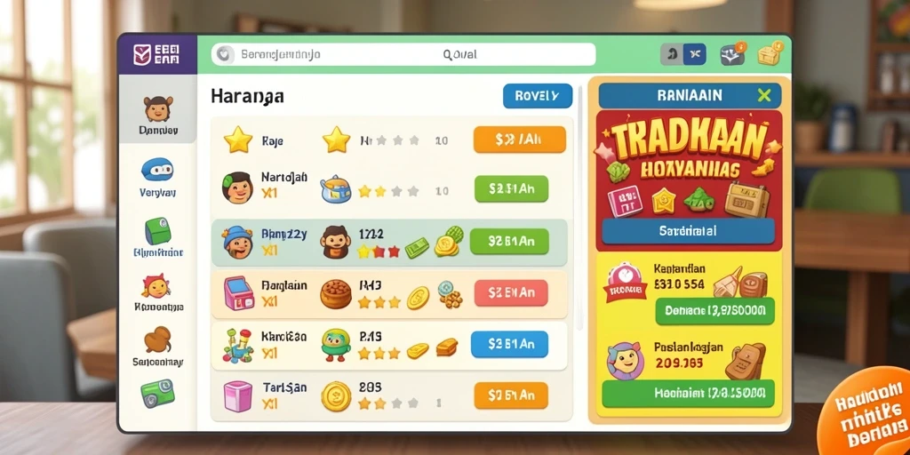 Beragam karakter unik yang bisa dipilih sesuai gaya bermain.