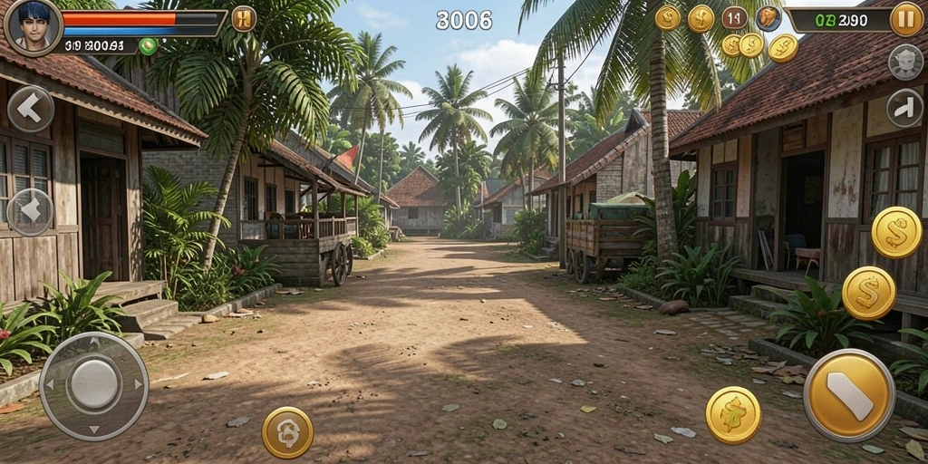 Moment seru dalam misi HARUM4D yang membuat pemain terpacu.