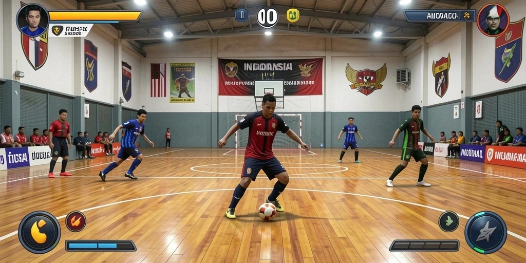 Tangkapan layar dari momen seru dalam permainan.