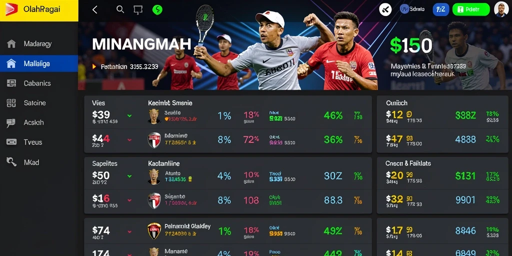 Menu utama yang mudah dinavigasi di dalam IDNSERU.