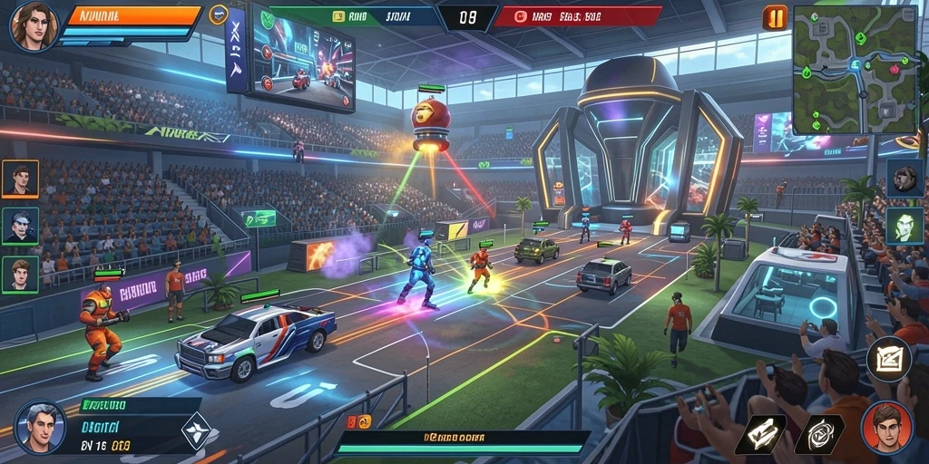 Mode multiplayer menghadirkan keseruan lebih.