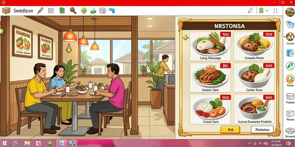 Leaderboards yang menampilkan skor pemain terbaik.