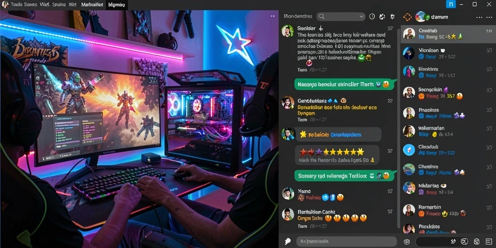 Menggambarkan petualangan seru bersama teman dalam mode multiplayer.