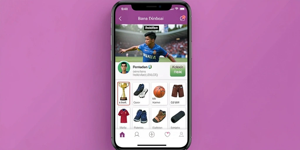 Koleksi item yang dapat diakses dalam permainan.