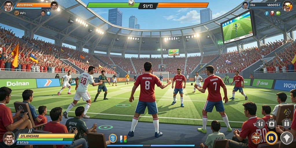 Berbagai tantangan seru dalam setiap level yang dimainkan.